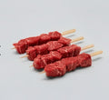 Beef eye fillts skewers