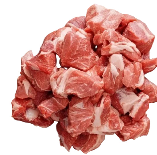 Diced lamb