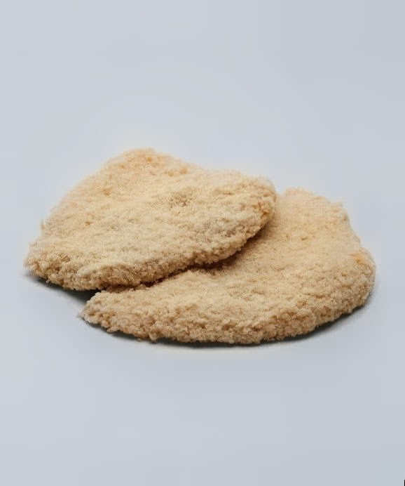 Chicken schnitzel crumbed